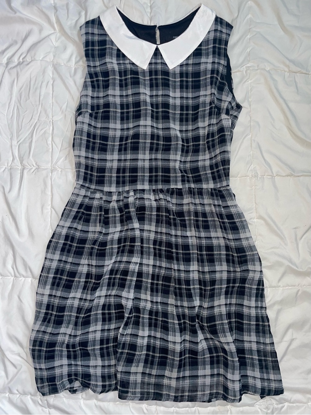 Plaid Mini Dress